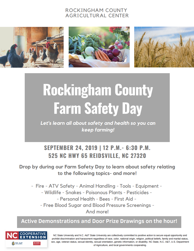 Farm Safety Day flyer image