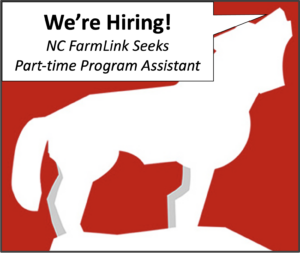 Cover photo for NC FarmLink Seeks Part-Time Program Assistant