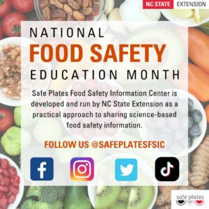September is National Food Safety Education Month