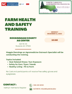 Cover photo for Farm Health and Safety Training