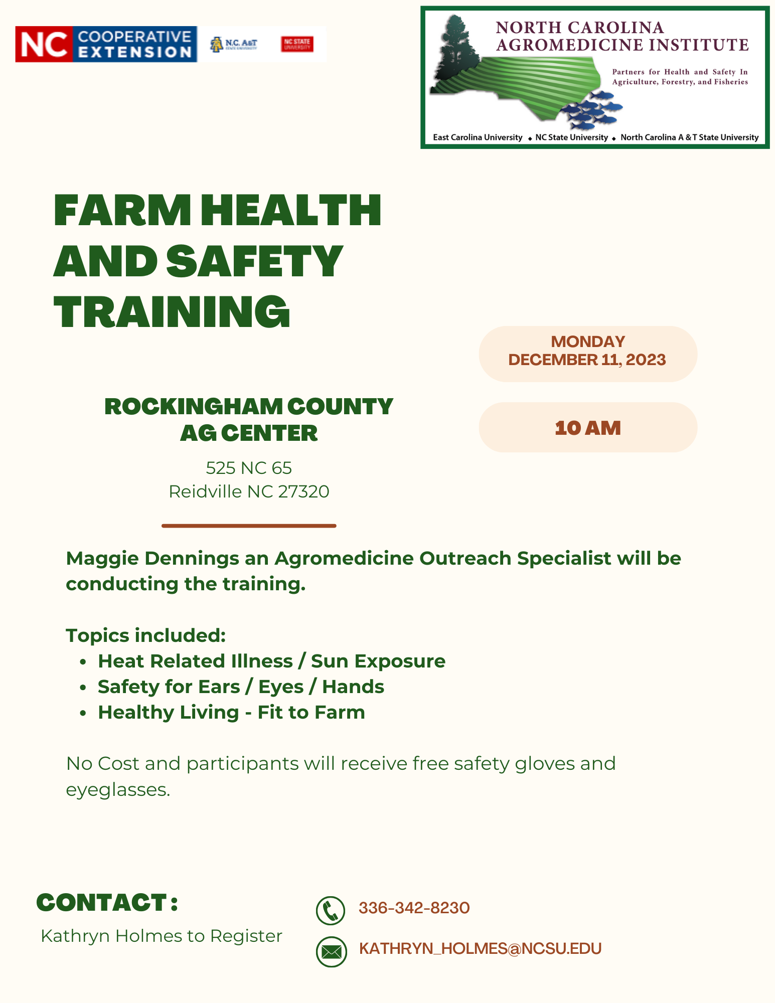 Farm Health and Safety Training