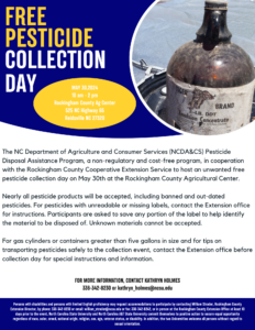 Cover photo for Free Pesticide Collection Day
