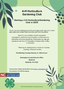 Cover photo for 4-H Horticulture Gardening Club